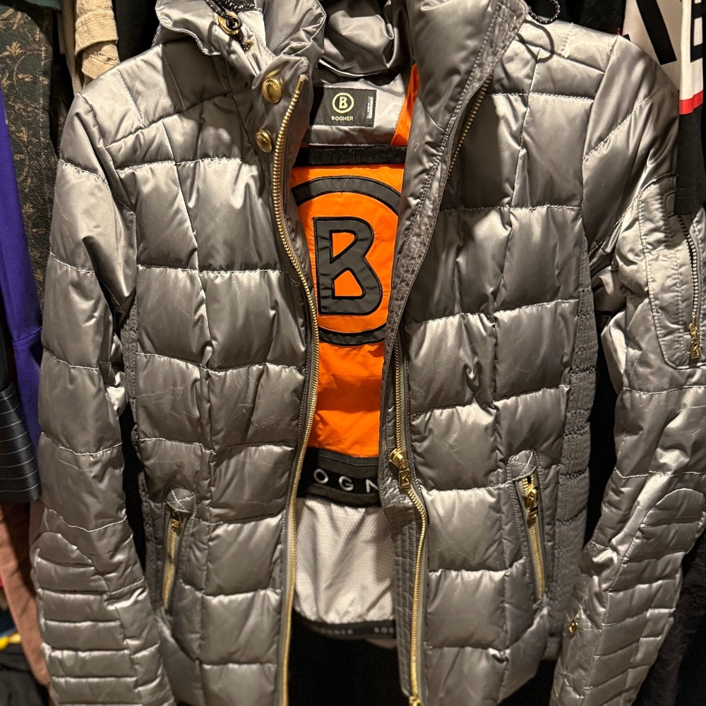 Puffer ski coat